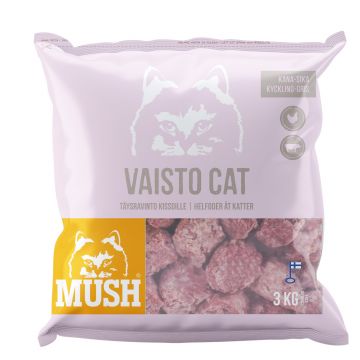 50218 VAISTO CAT VAALEANPUNAINEN 3 KG, kana-sika